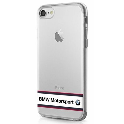 Etui BMW Motorsport do Apple iPhone 7 Przezroczysto-biały