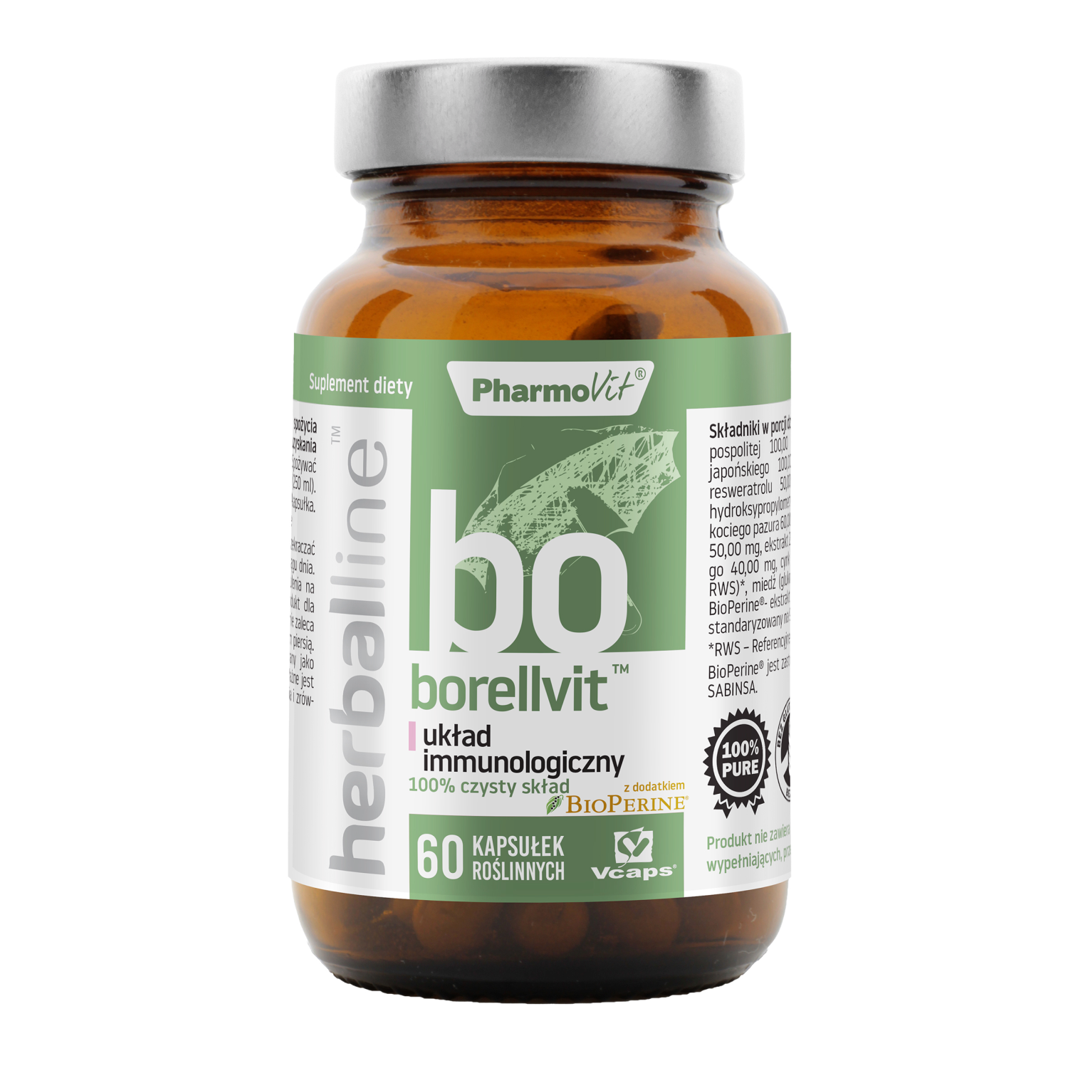 Pharmovit Borellvit suplement diety, 60 kaps./1 opak.