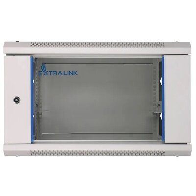 Szafa RACK EXTRALINK 19" 6U EX.8567 600 x 600 mm, Wisząca Szary