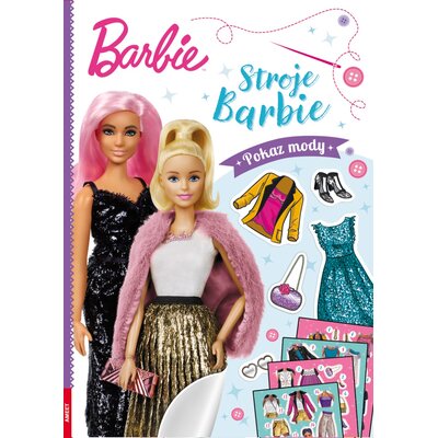 Kolorowanka Barbie Stroje Barbie Pokaz mody ROB-1105