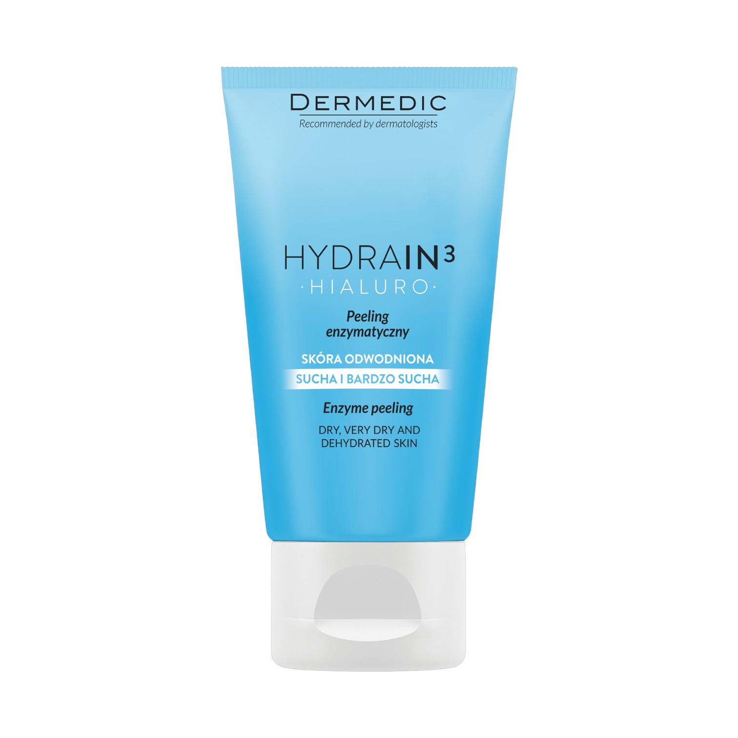 Dermedic Hydrain3 Hialuro peeling enzymatyczny do suchej skóry, 50 g