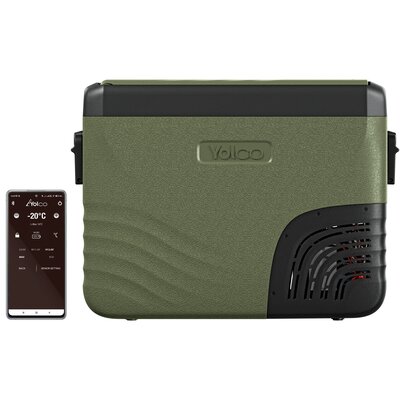 Lodówka YOLCO KX40 Zielono-czarny