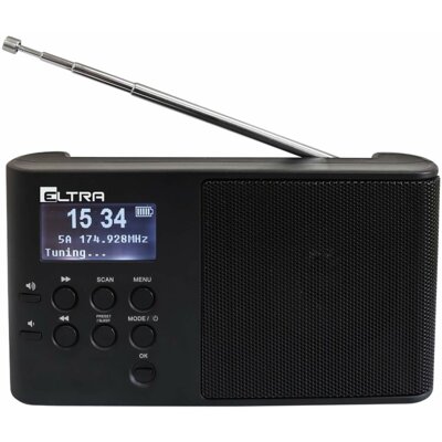 Radio ELTRA Ula 101DAB+ Przenośne Czarny