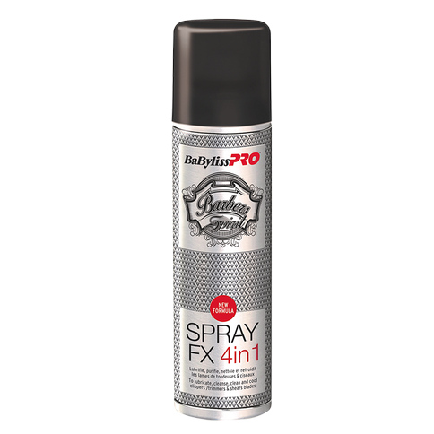 Babyliss Pro Spray FX 4in1 spray czyszczący do konserwacji ostrzy i maszynek do strzyżenia, 150 ml