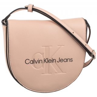 Torebka Calvin Klein Sculpted Mini Saddle Bag Pale Conch K60K611966 TFT