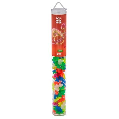 Klocki plastikowe PLUS-PLUS Tuba Neonowa 014-4024