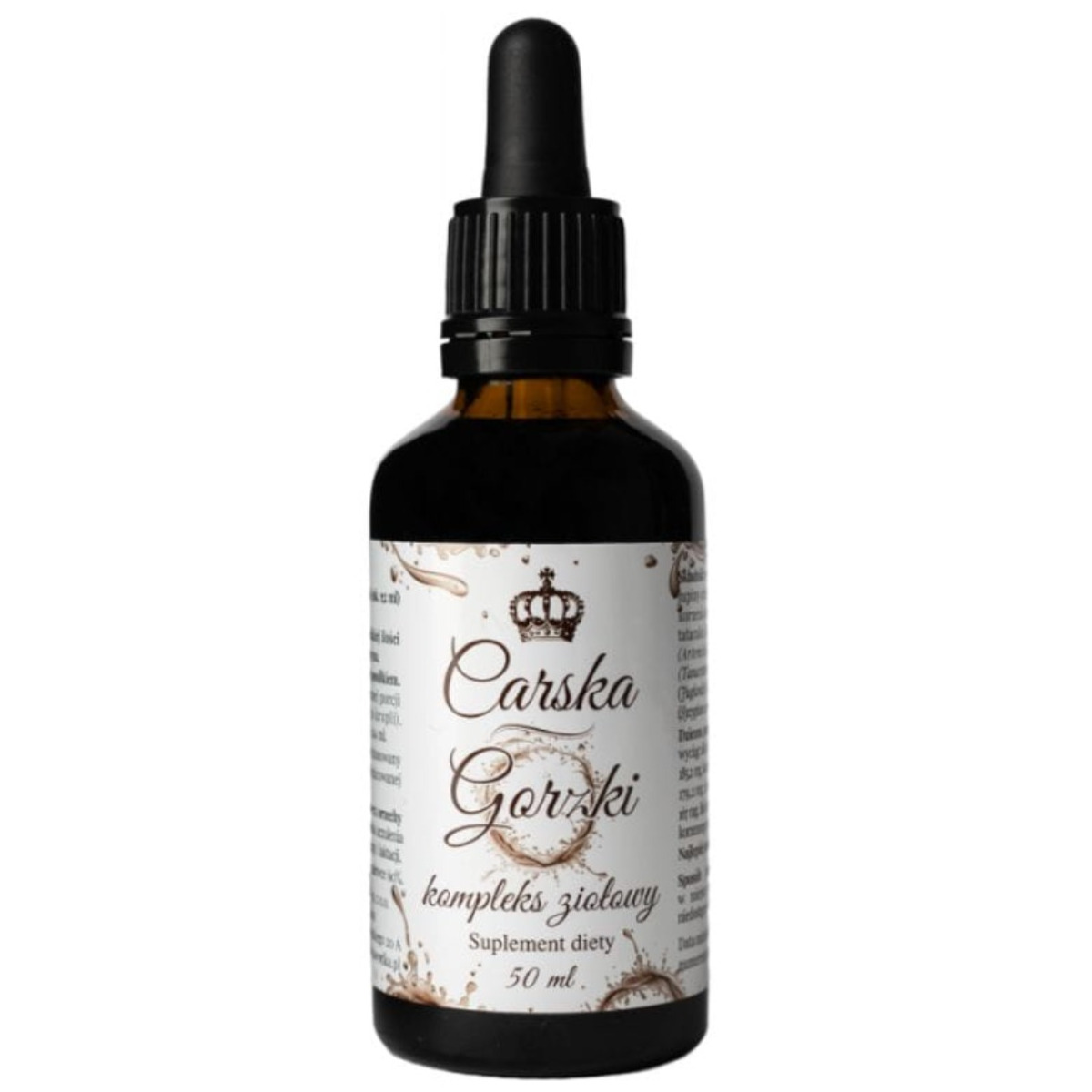 Carska Gorzki Kompleks Ziołowy suplement diety, 50 ml