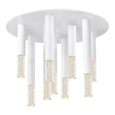 Lampa sufitowa LED biała ONE 9