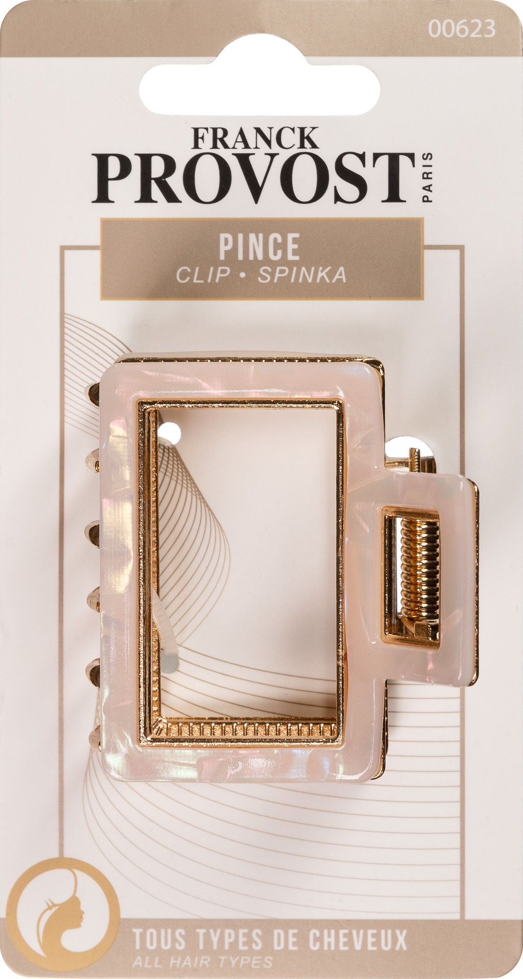 Franck Provost klamra do włosów, 1 szt.