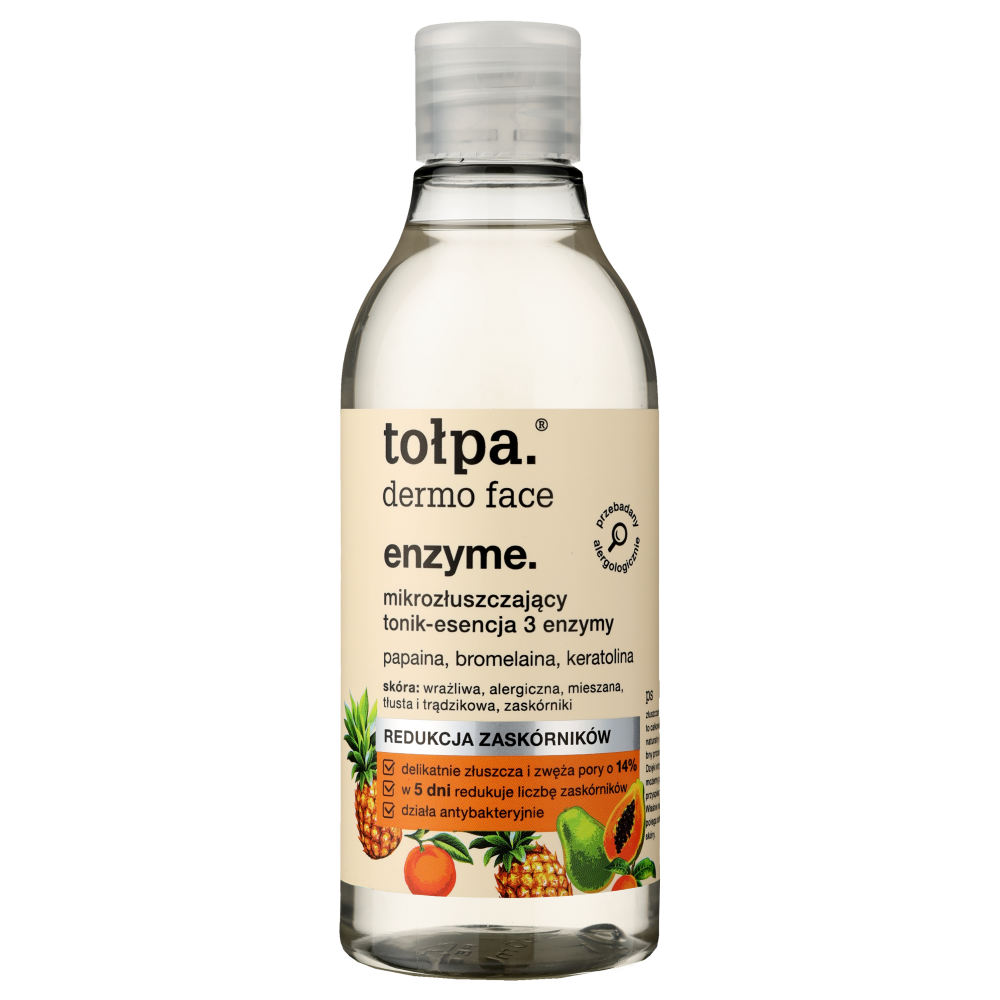 Tołpa Dermo Face Enzyme mikrozłuszczający tonik-esencja do twarzy, 200 ml