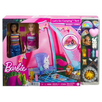 Lalka Barbie Kempingowy namiot HGC18