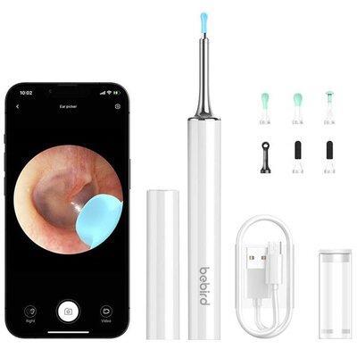 Otoskop z kamerą BEBIRD T15 Biały
