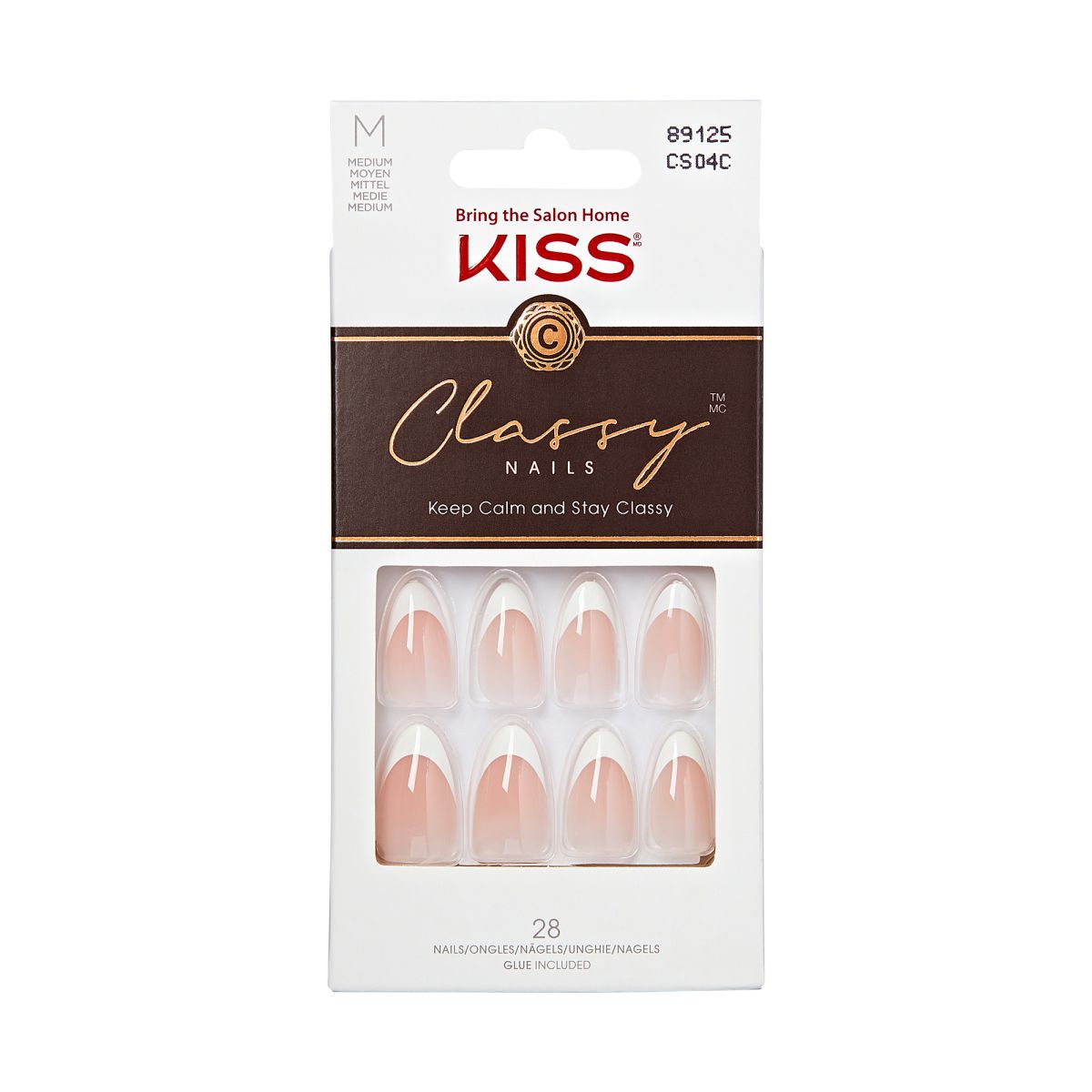 Kiss Classy Nails sztuczne paznokcie dashing, 1 opak.