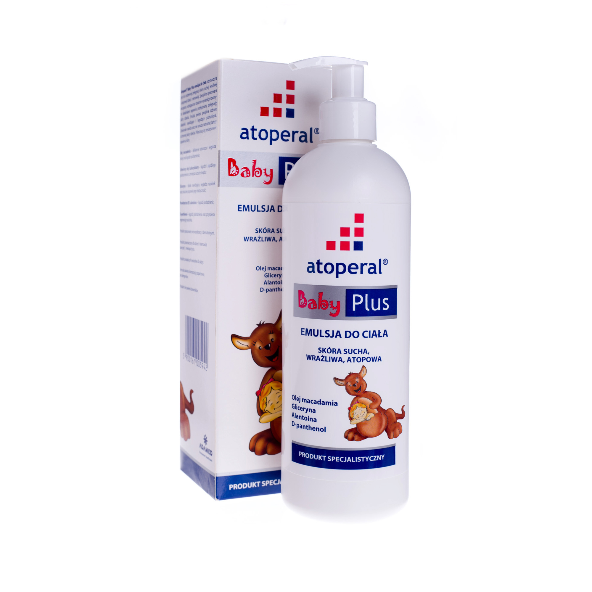 Atoperal Baby Plus, emulsja do ciała, skóra sucha, wrażliwa i atopowa, 400 ml
