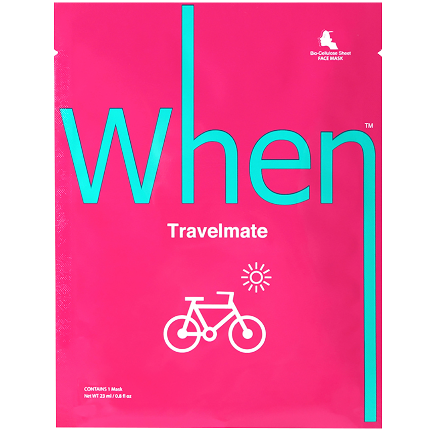 When Travelmate koreańska naprawczo-regenerująca maska do twarzy, 23 ml