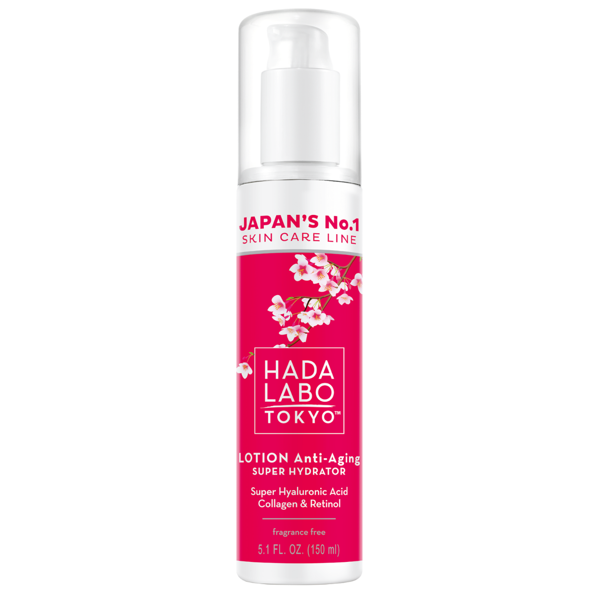 Hada Labo Tokyo Red Lotion Anti-Aging Super Hydrator nawilżający lotion przeciwzmarszczkowy, 150 ml