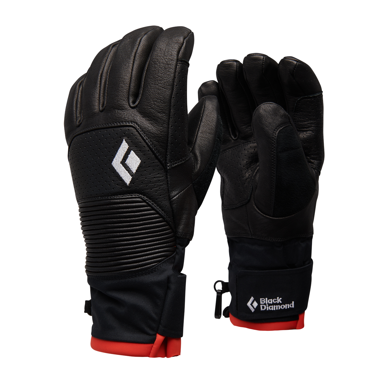 Damskie rękawice narciarskie Black Diamond Women's Impulse Gloves black/black - L