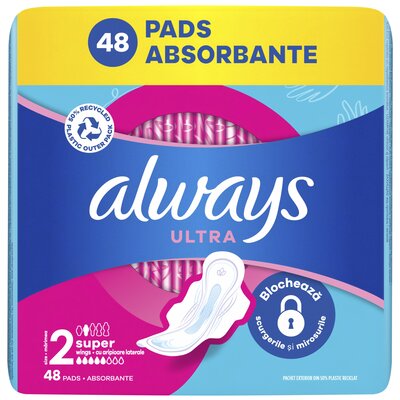 Podpaski ALWAYS Ultra Day Long Rozmiar 2 (48 sztuk)