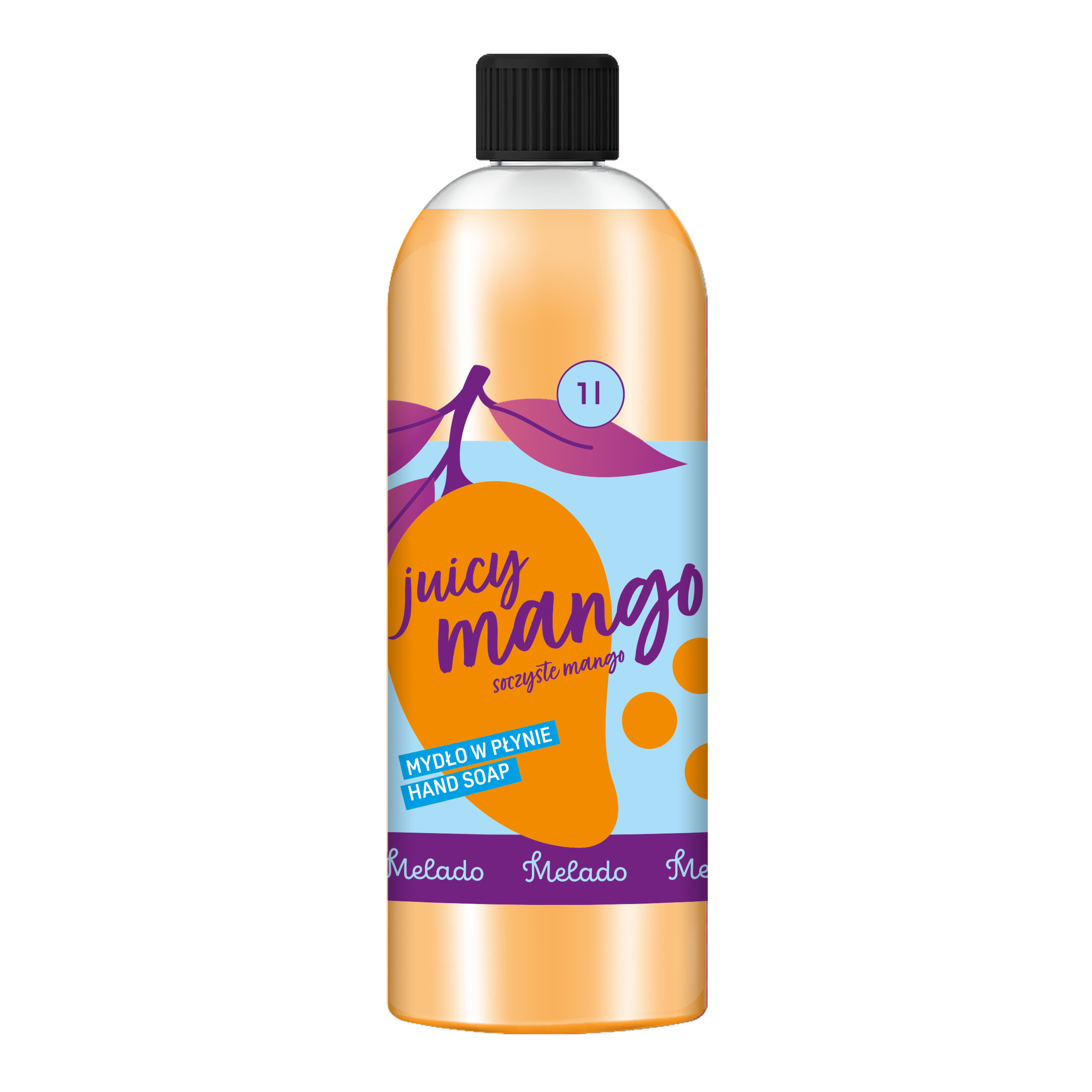 Melado Juicy Mango mydło w płynie, 1000 ml