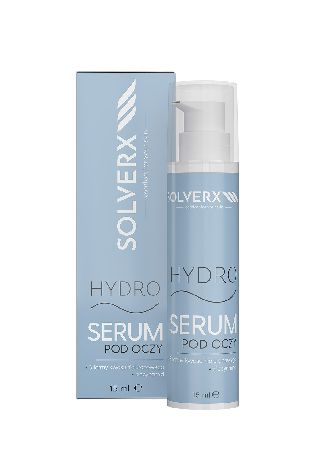 Solverx Hydro serum pod oczy, 15 ml