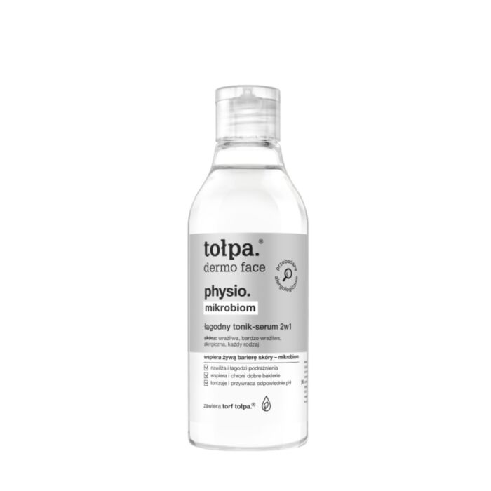 Tołpa Dermo Face Physio, łagodny tonik-serum 2w1, 200 ml
