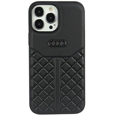 Etui AUDI Genuine Leather do Apple iPhone 13 Pro Max Czarny