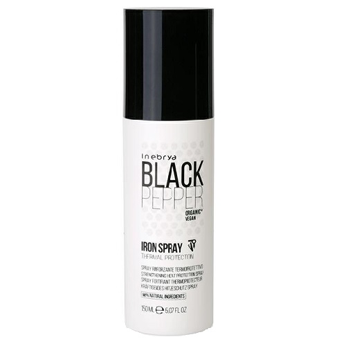 Inebrya Black Pepper Iron spray wzmacniający do ochrony termicznej, 150 ml