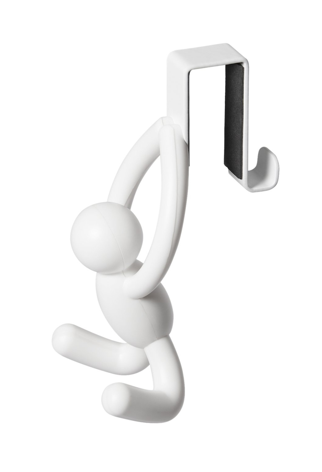 Umbra - Zestaw 2 wieszaków na drzwi Buddy Biały