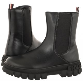 Sztyblety Tommy Hilfiger Bootie T3A5-33058-1355 999 Black