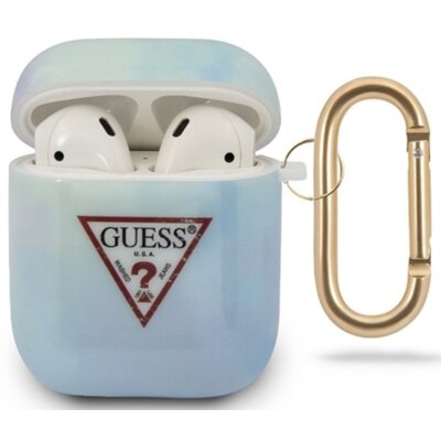 Etui na słuchawki GUESS Tie&Dye Collection Niebieski