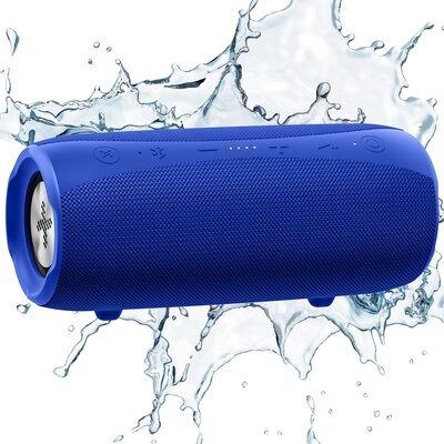 Głośnik mobilny XMUSIC BTS850B Radio FM  Niebieski