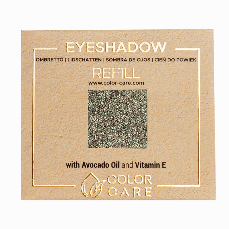 Color Care Pearl - Green perłowy cień do powiek wegański - 123 Amazon, 2 g