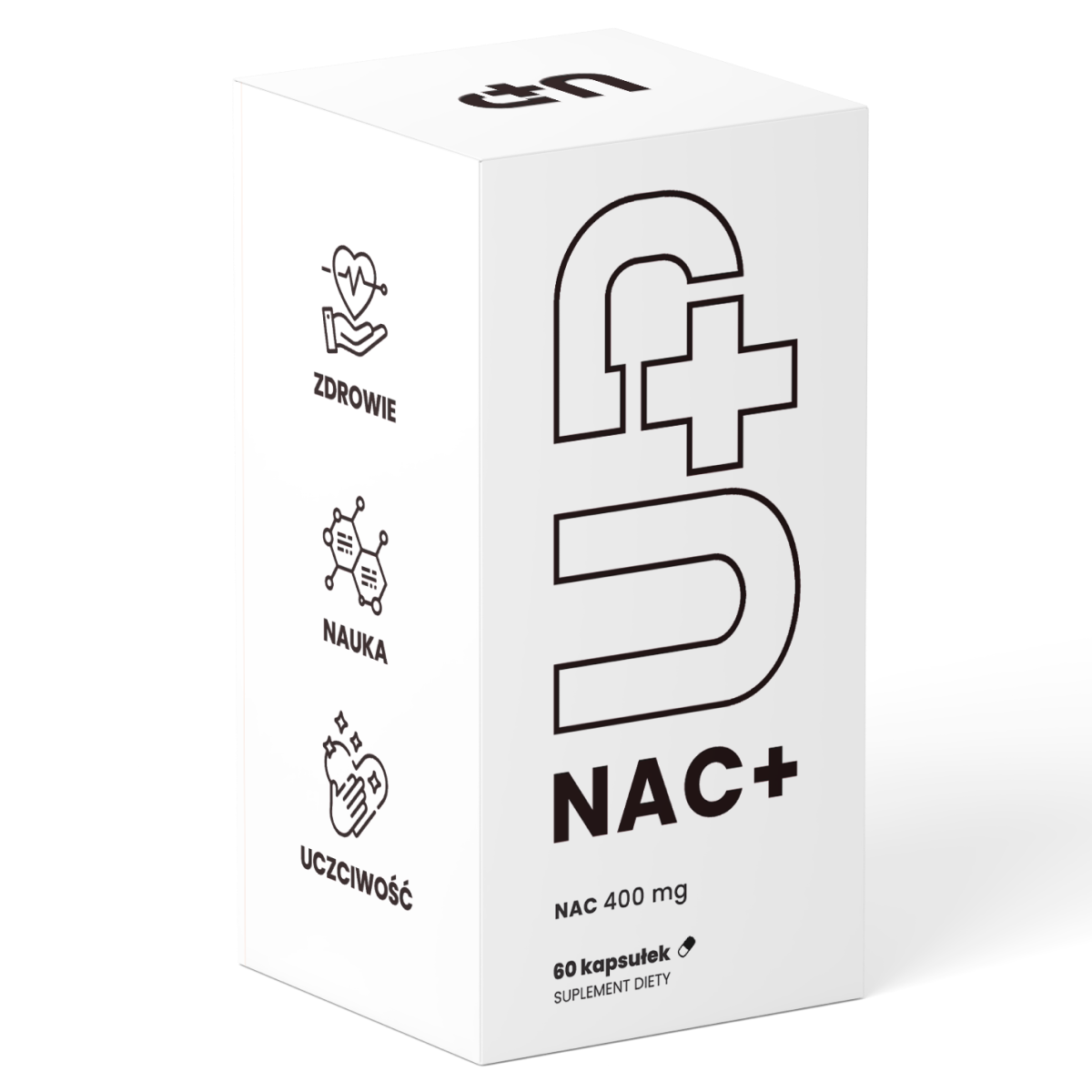 UP Health Pharma UP NAC+ suplement diety wsparcie detoksykacji organizmu, 60 kaps./1 opak.