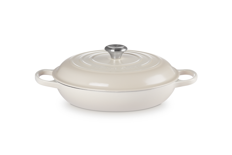 Le Creuset - Profesjonalny garnek Gourmet 30 cm Meringue