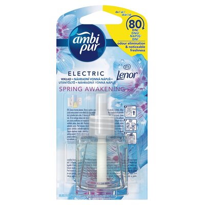 Wkład do odświeżacza powietrza AMBI PUR Electric Lenor Wiosenne przebudzenie 20 ml