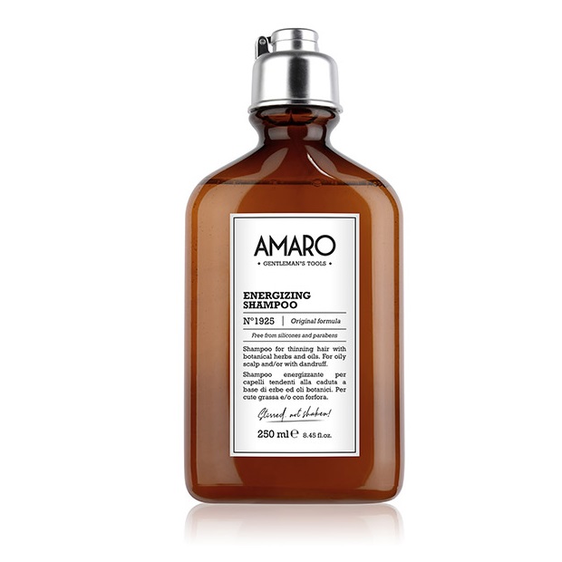 Farmavita Amaro Wash & Care energetyzujący szampon do włosów dla mężczyzn, 250 ml