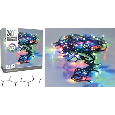 Lampki choinkowe LED CHRISTMAS DECORATION 809580 21 m Sieciowe