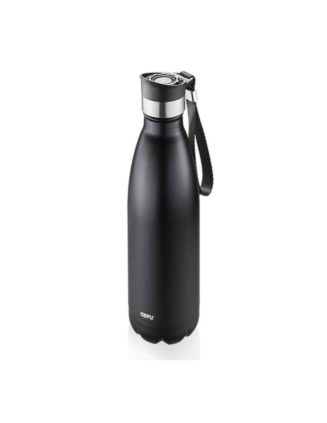 GEFU - Butelka termiczna OLIMPIO, czarna 750 ml