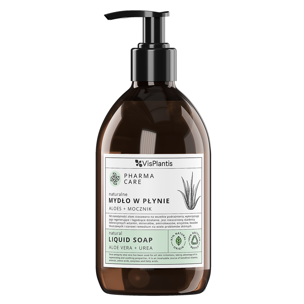 Vis Plantis Pharma Care mydło w płynie aloes i mocznik, 500 ml