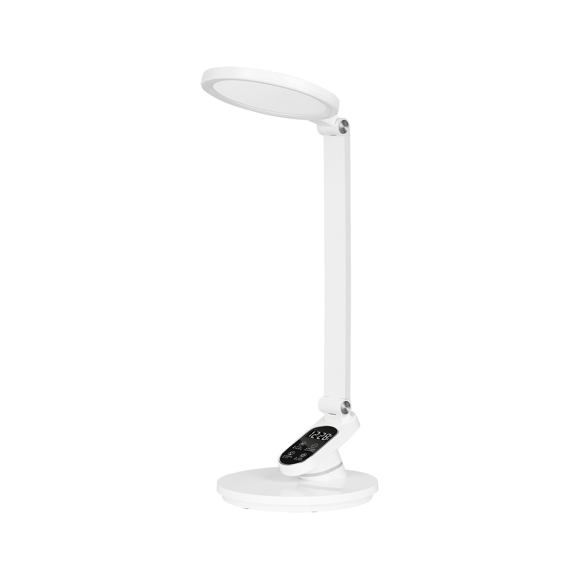 Lampa LED z wyświetlaczem