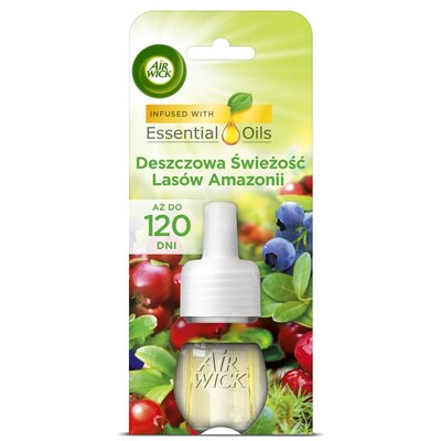 Wkład do odświeżacza powietrza AIR WICK Deszczowa Świeżość Lasów Amazonii 19 ml