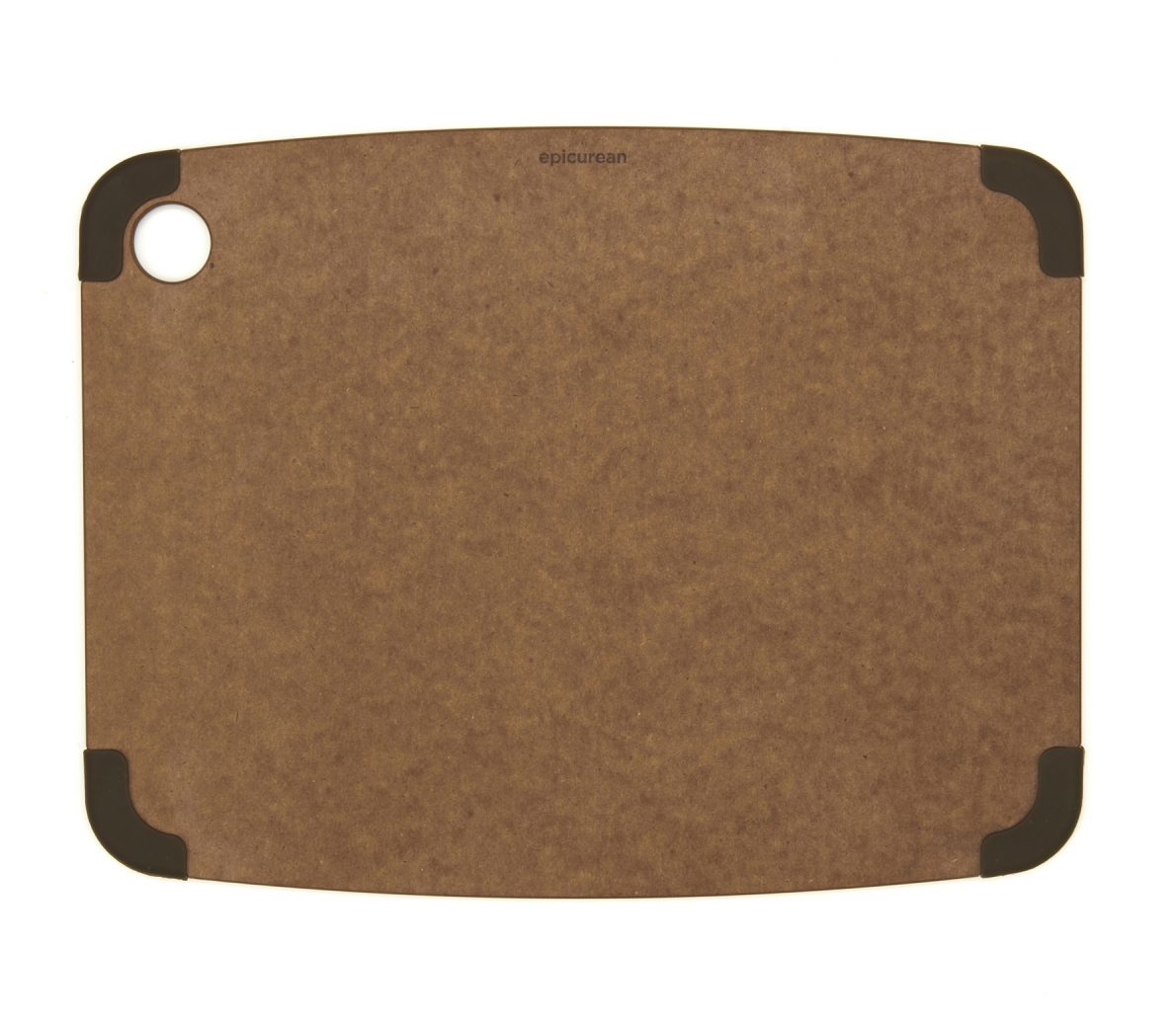 Epicurean - Deska antypoślizgowa L 38x28cm Orzechowy / Brązowy