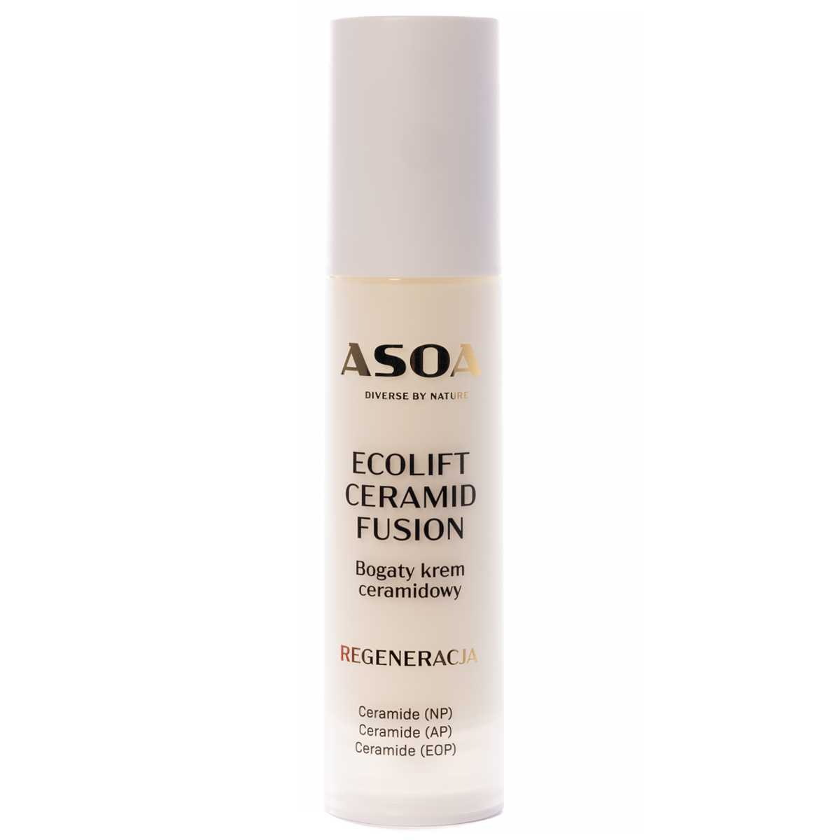 Asoa Ecolift bogaty krem ceramidowy do twarzy, 50 ml
