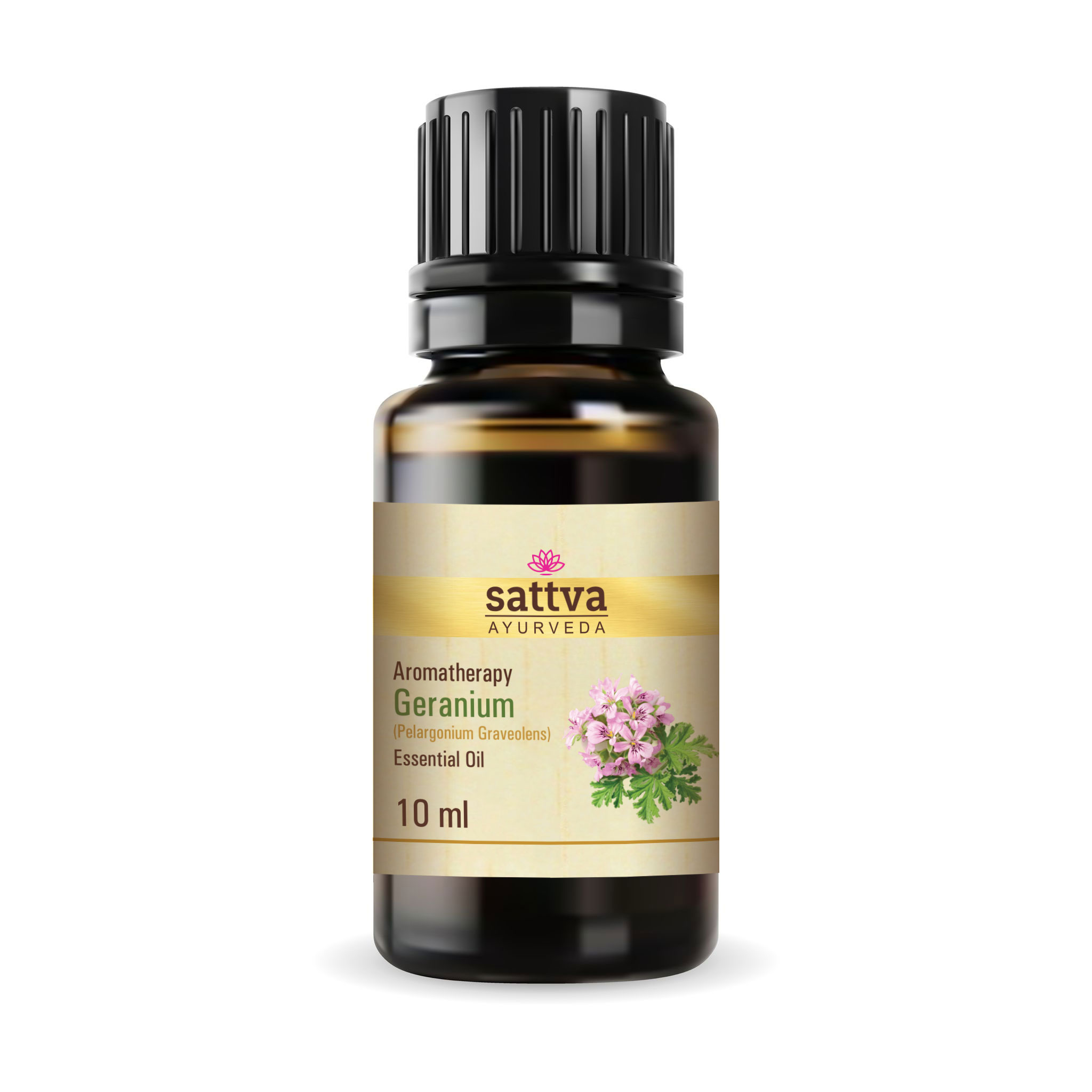 Sattva olejek eteryczny geranium, 10 ml