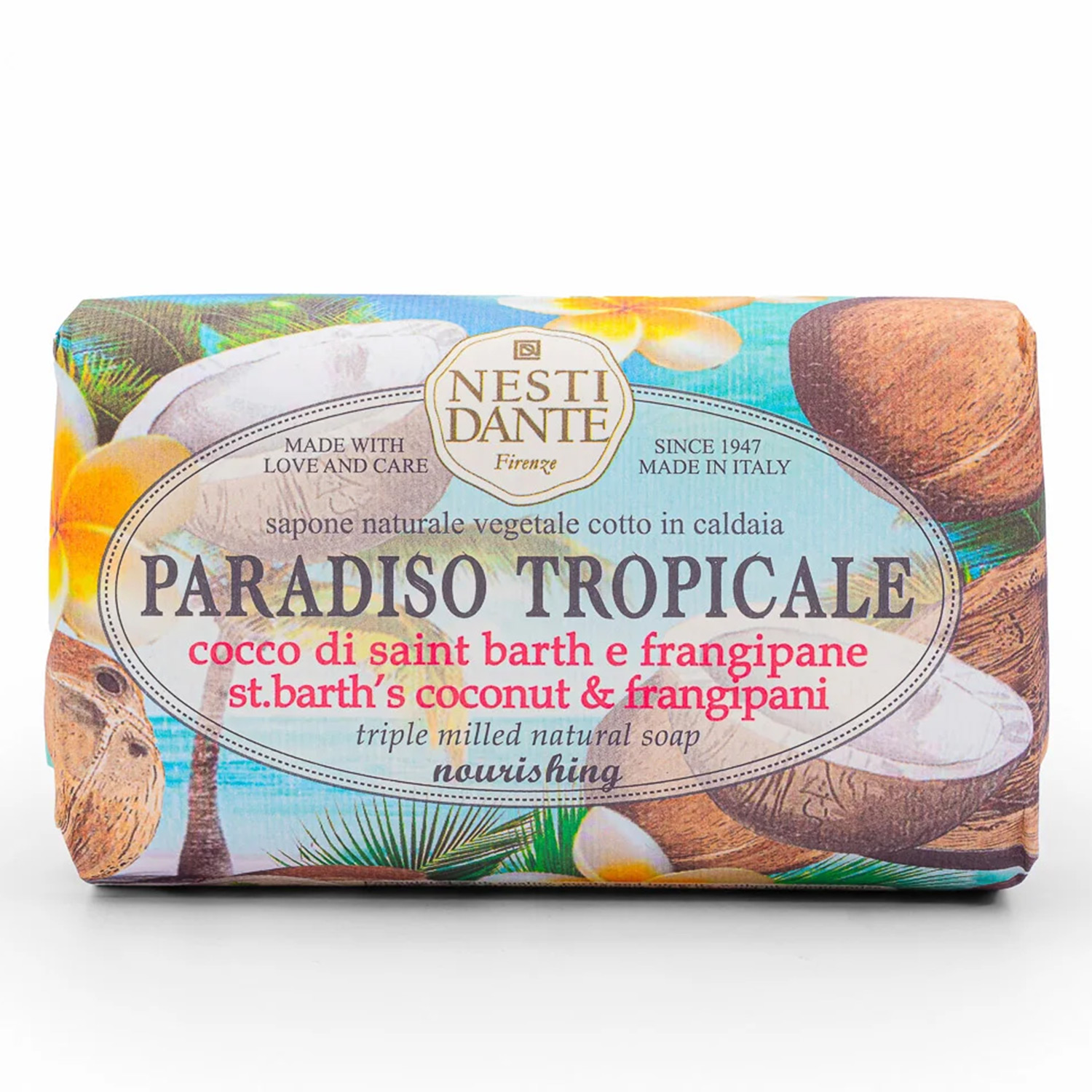 Nesti Dante TROPICALE KOKOS mydło w kostce, 250 g