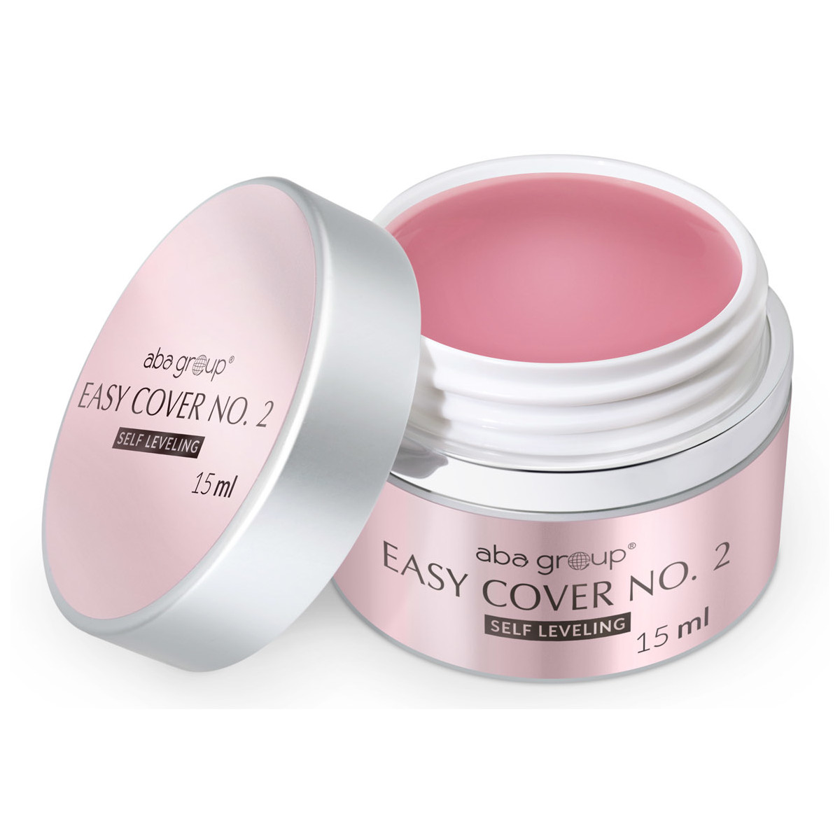 Aba Group Easy Cover żel budujący do paznokci, samopoziomujący, nr 2, 15 ml