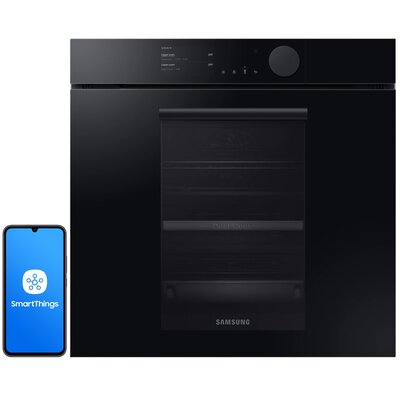 Piekarnik SAMSUNG NV75T8979RK EO Dual Cook Elektryczny parowy Czarny A+