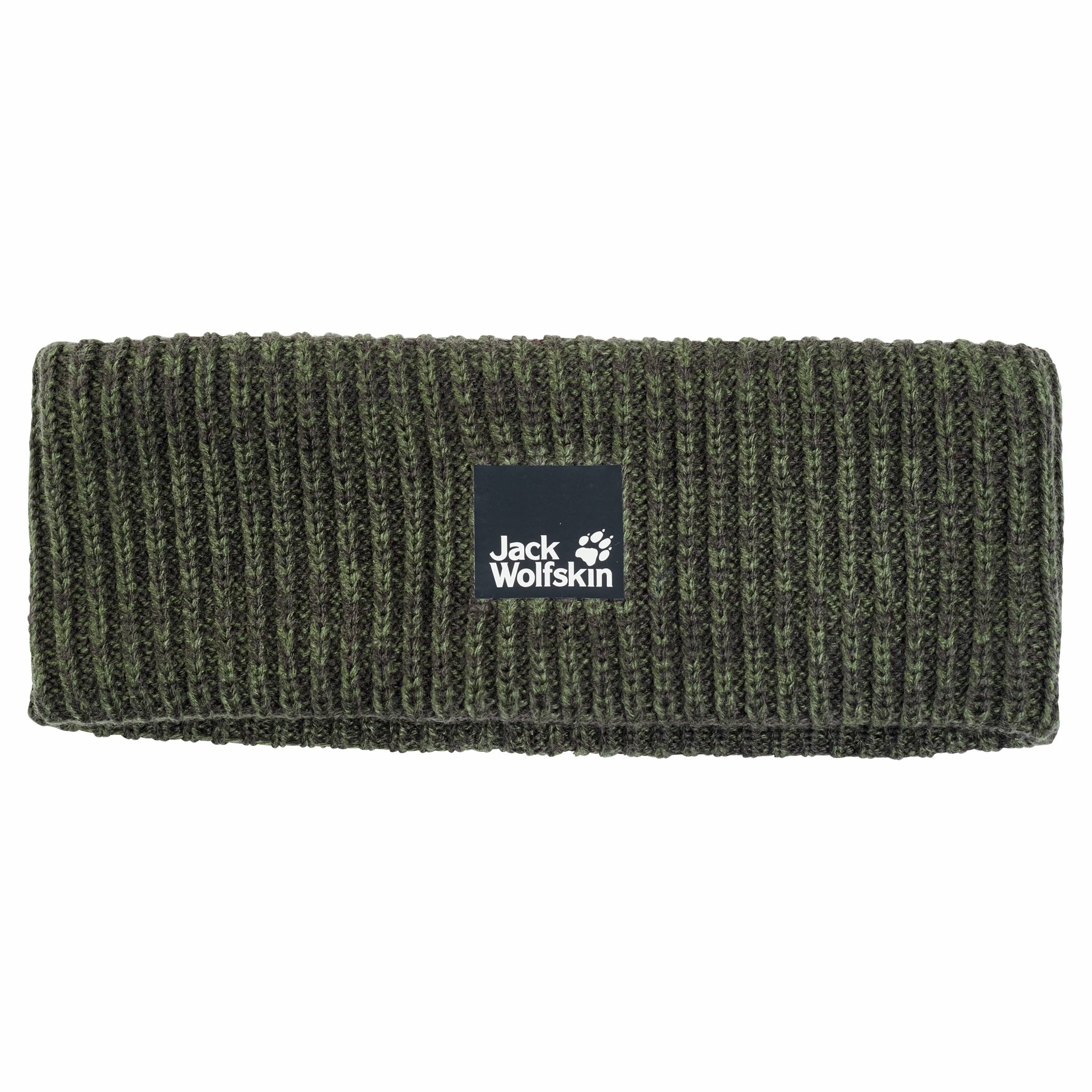 Dziecięca opaska Jack Wolfskin SPIRIT KNIT HEADBAND Y thyme green - ONE SIZE