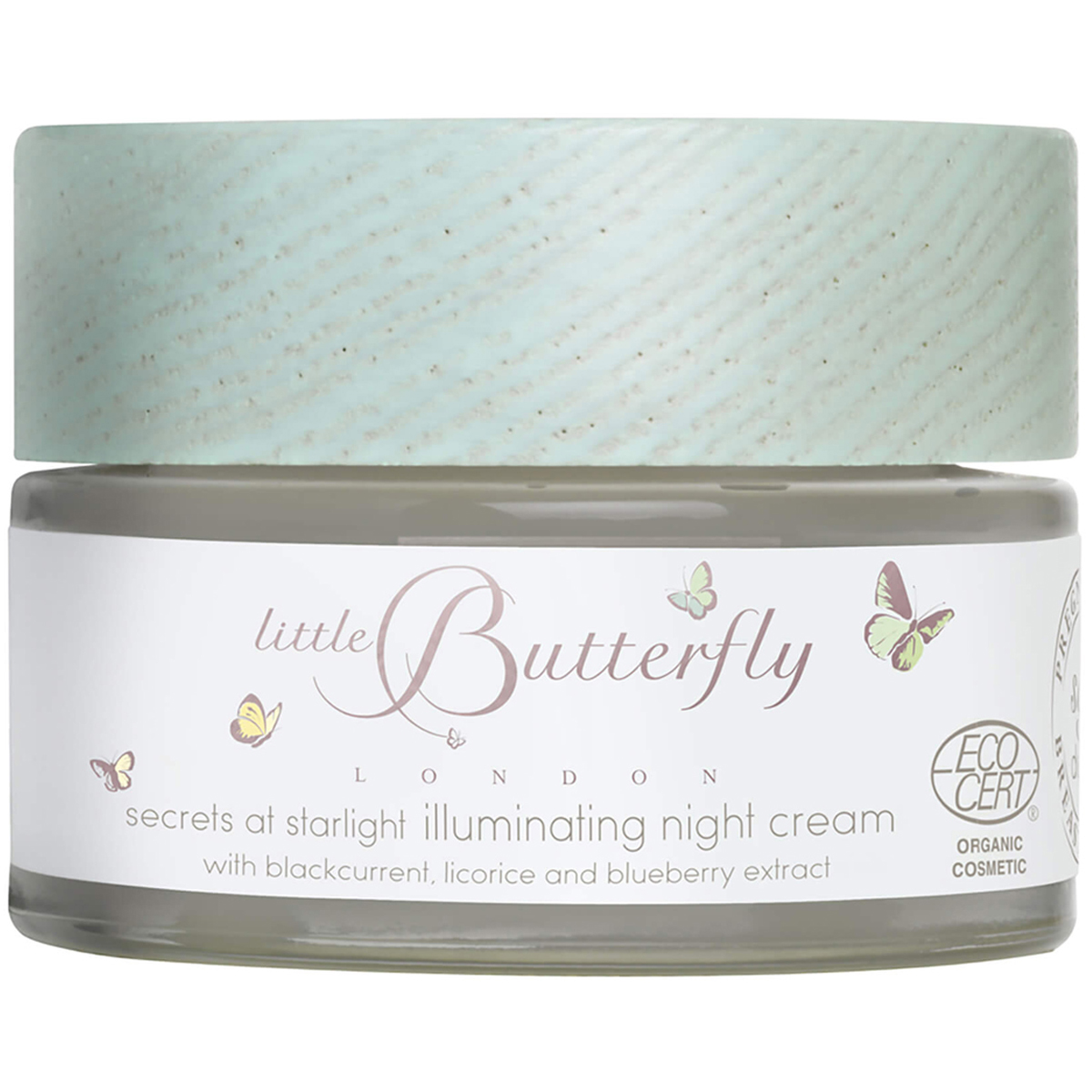 Little Butterfly London krem rozświetlający na noc, 50 ml
