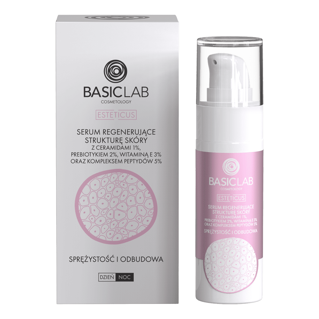 Basiclab Esteticus serum z ceramidami i peptydami do twarzy, 30 ml